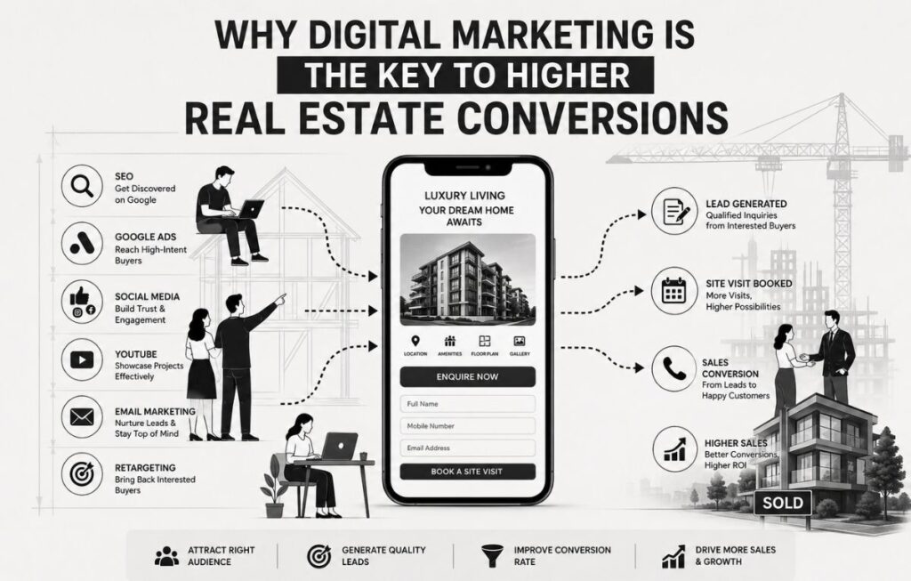 Why Digital Marketing Is the Key to Higher Real Estate Conversions