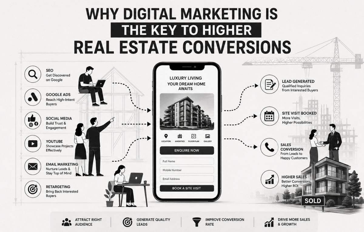 Why Digital Marketing Is the Key to Higher Real Estate Conversions